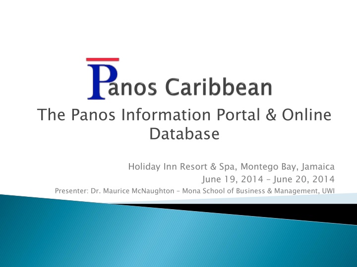 the panos information portal online database