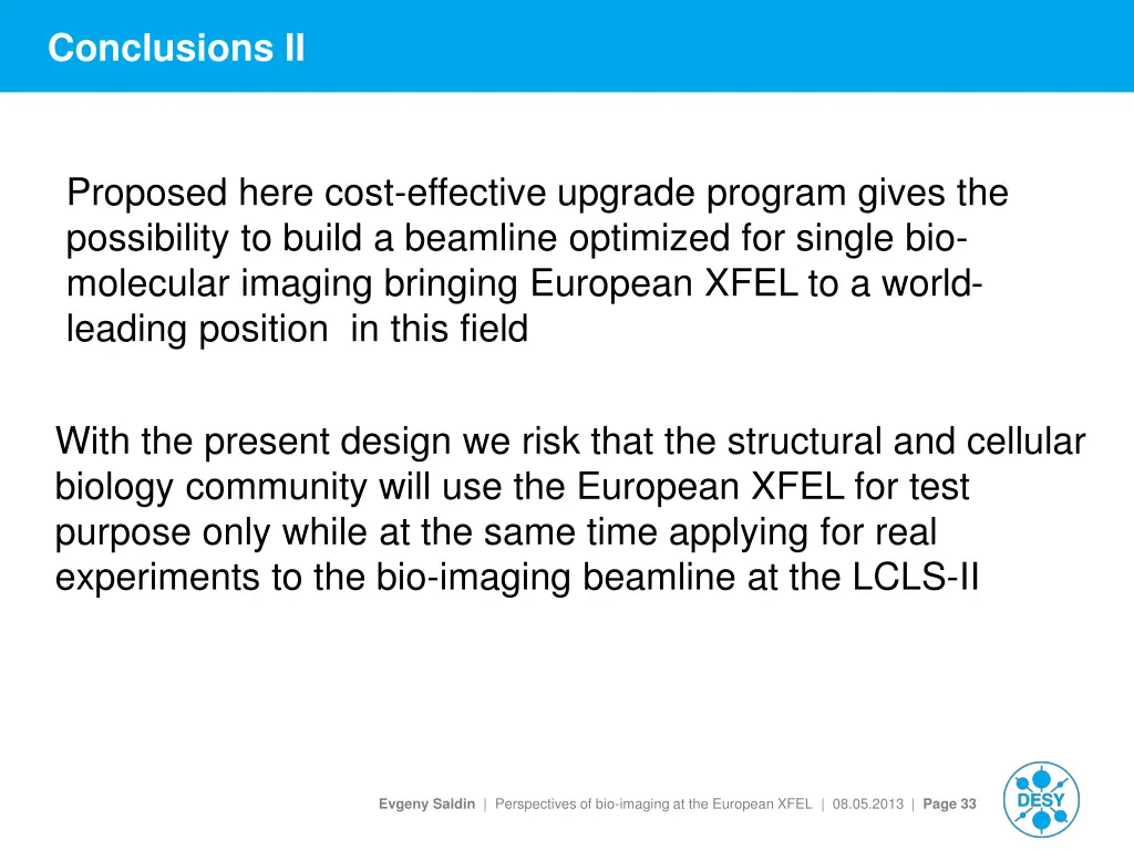 conclusions ii