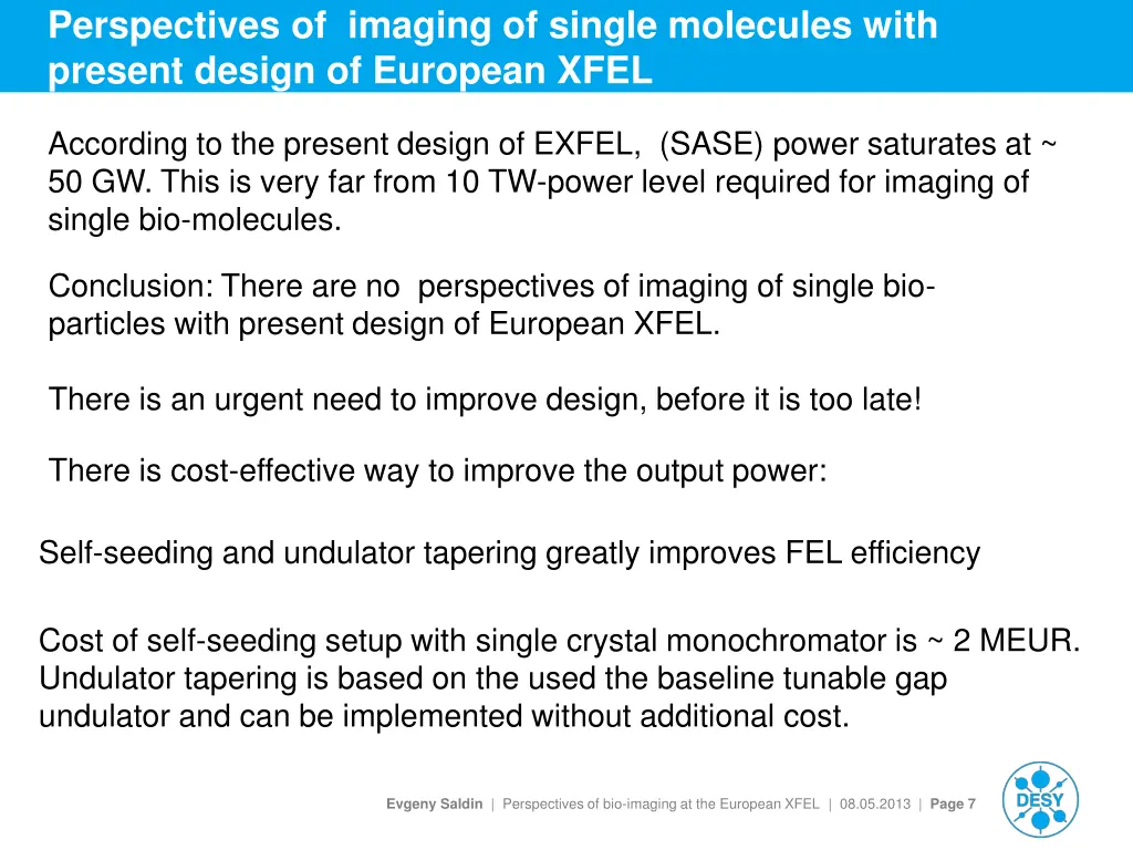 perspectives of imaging of single molecules with