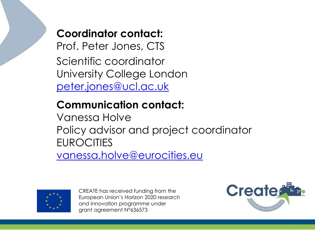 coordinator contact prof peter jones