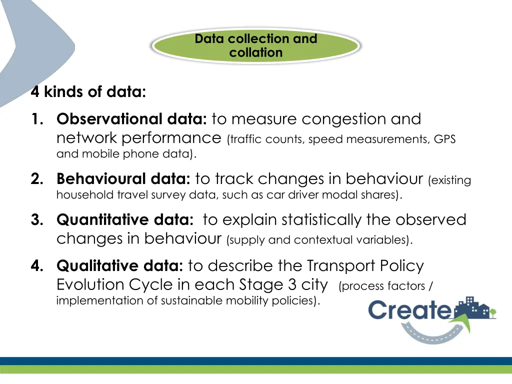 data collection and collation