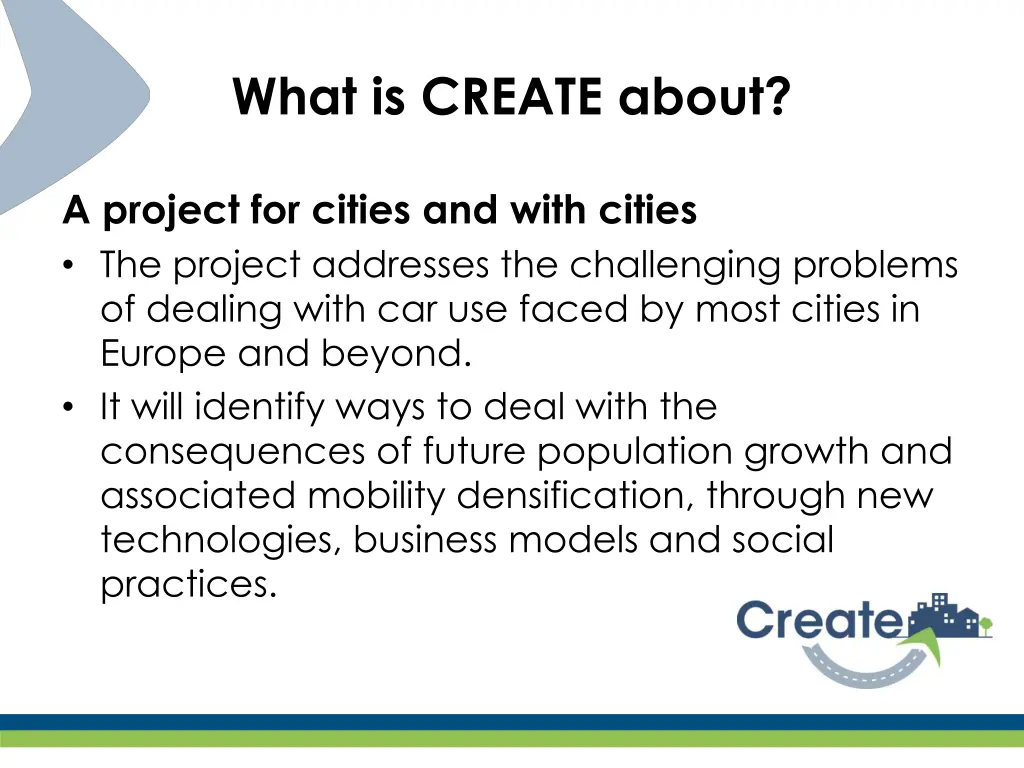 what is create about
