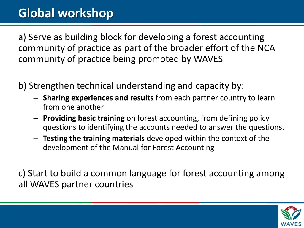 global workshop