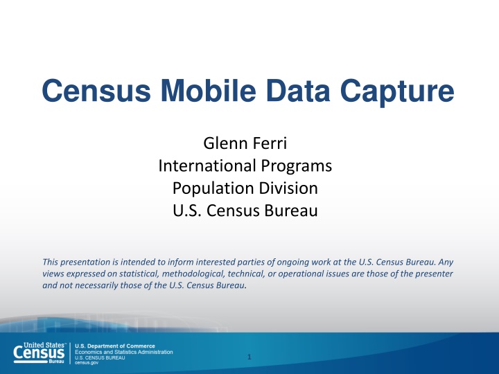 census mobile data capture