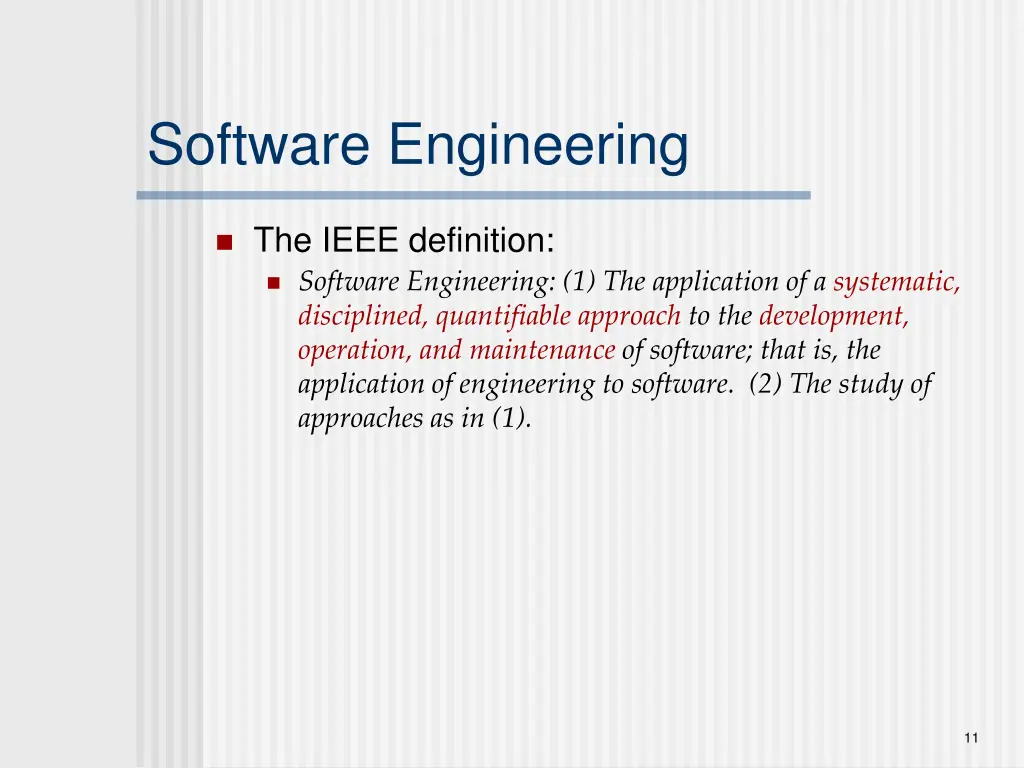 software engineering 1