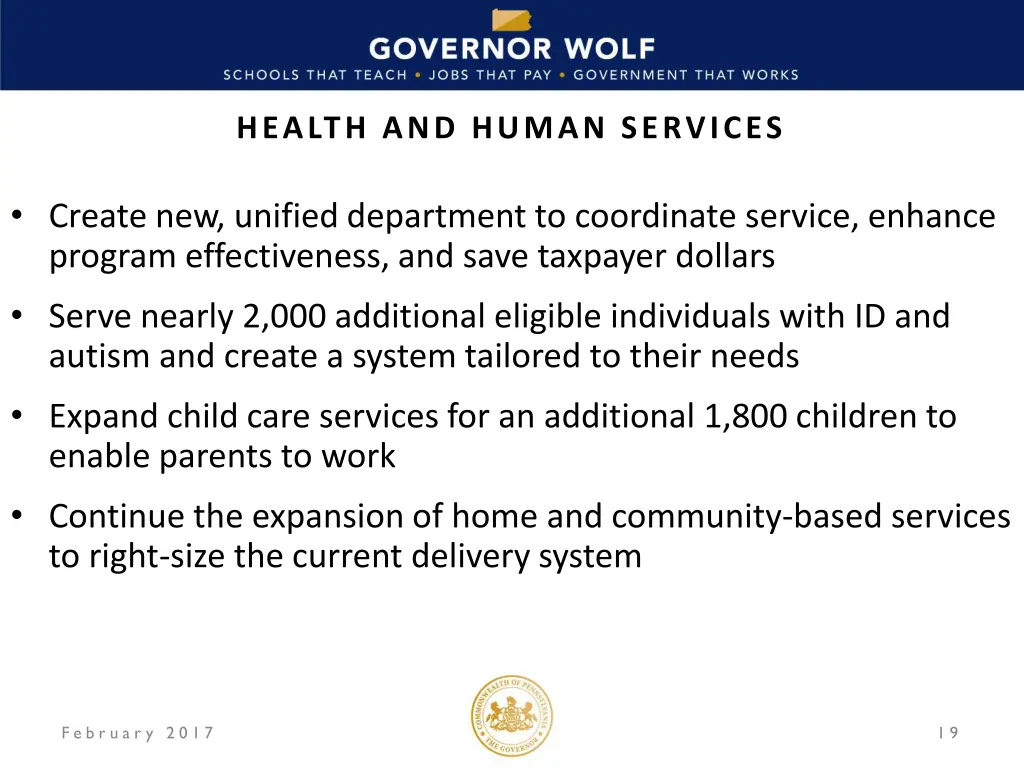 health and human services