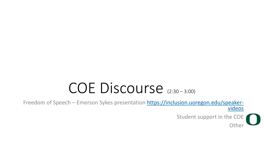 coe discourse 2 30 3 00 freedom of speech emerson