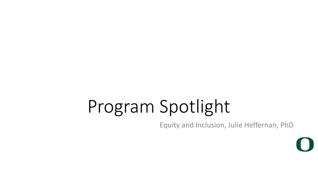 program spotlight