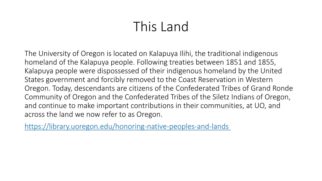this land