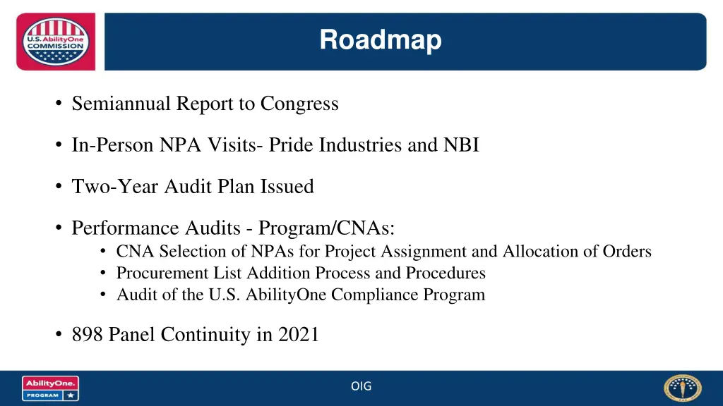 roadmap