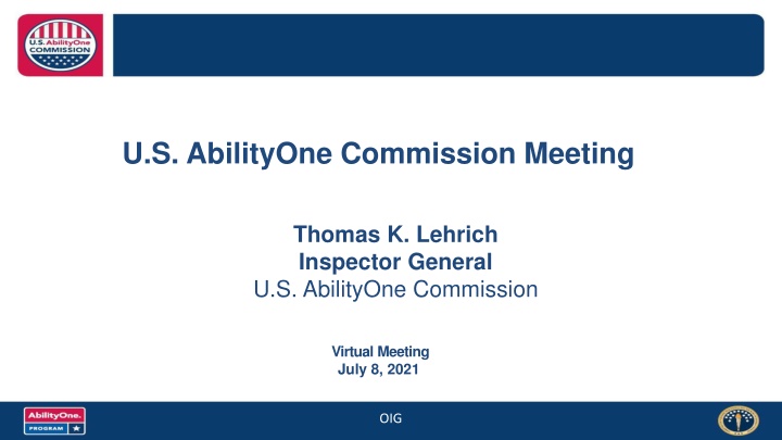 u s abilityone commission meeting