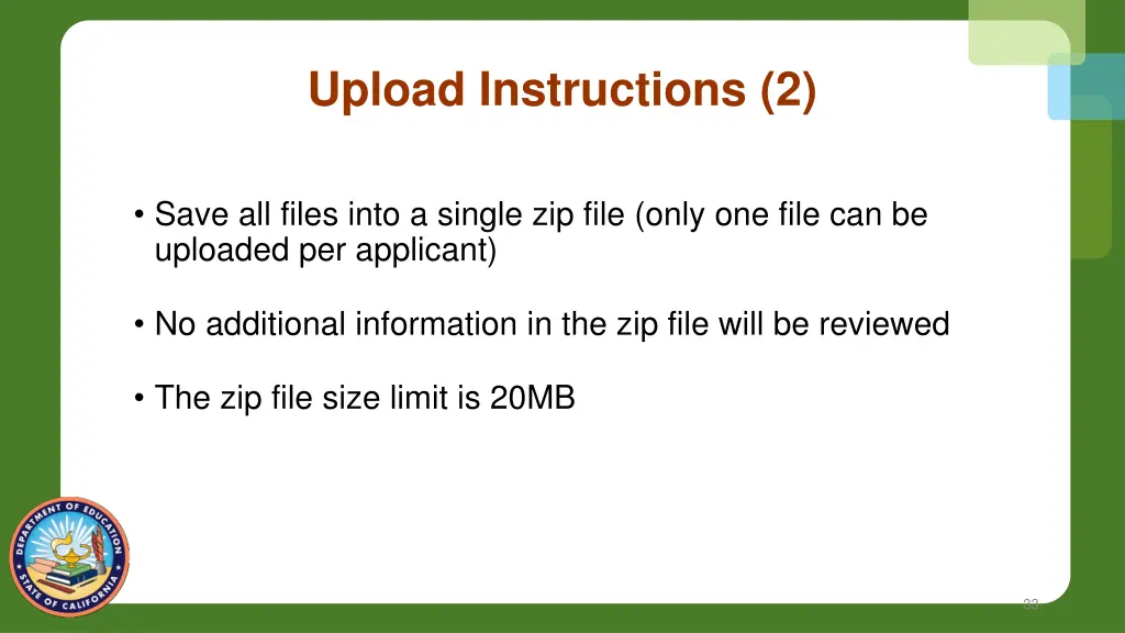 upload instructions 2