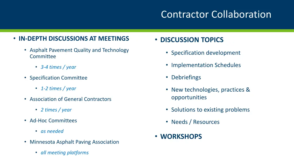 contractor collaboration