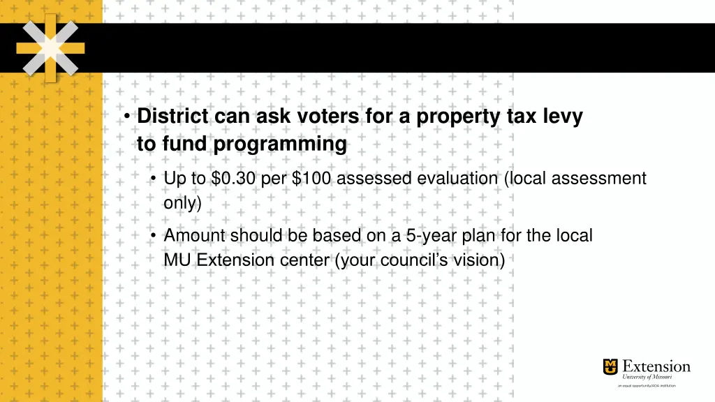 district can ask voters for a property tax levy