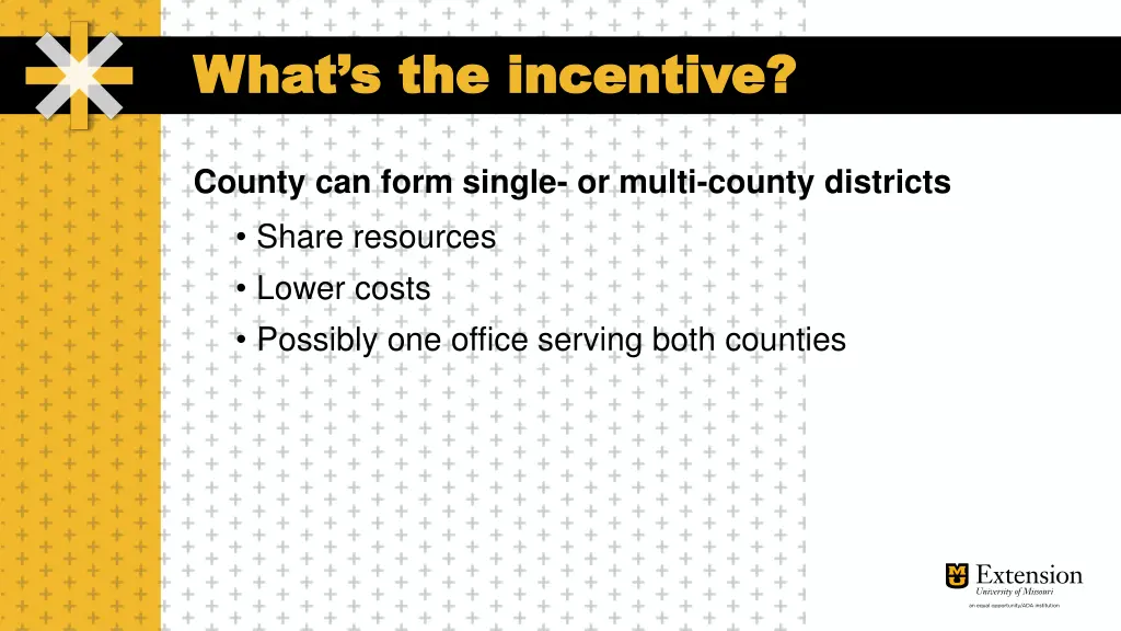 what s the incentive what s the incentive