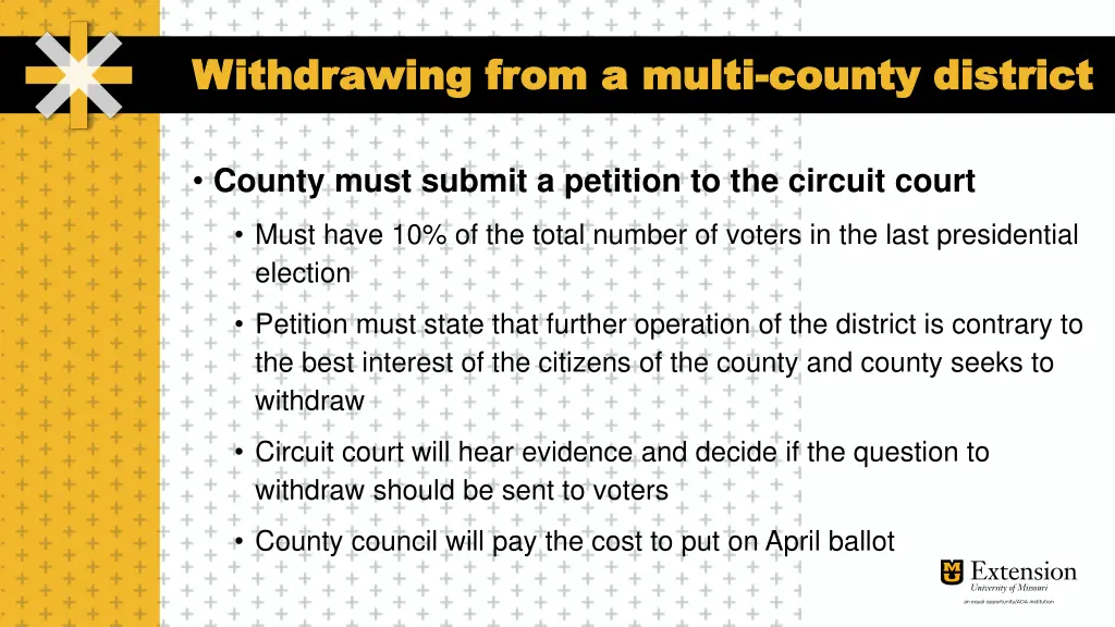 withdrawing from a multi withdrawing from a multi