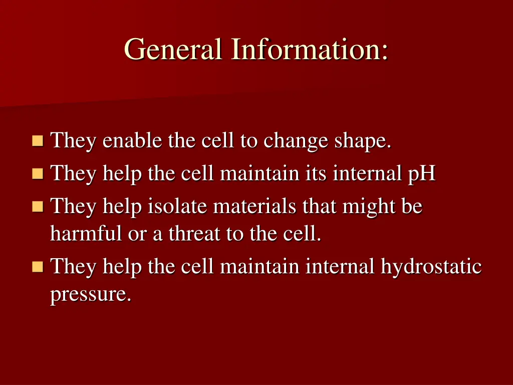 general information