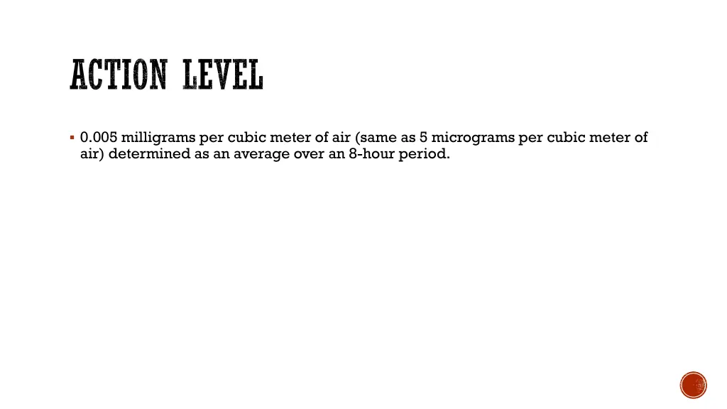 action level