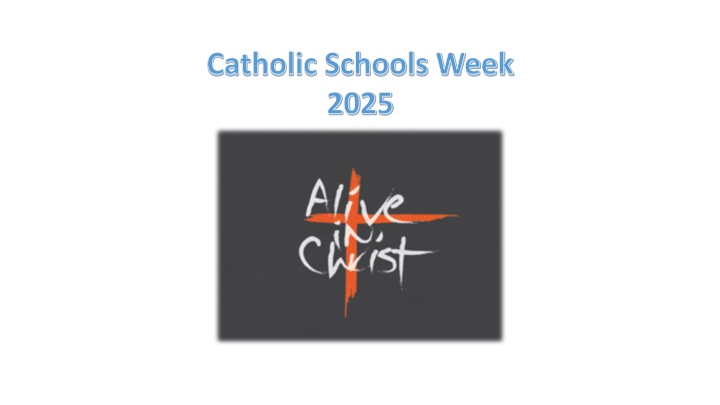 catholic schools week 2025