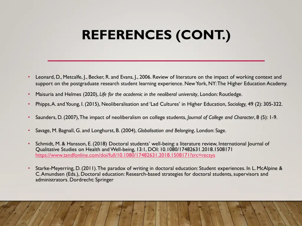 references cont 1