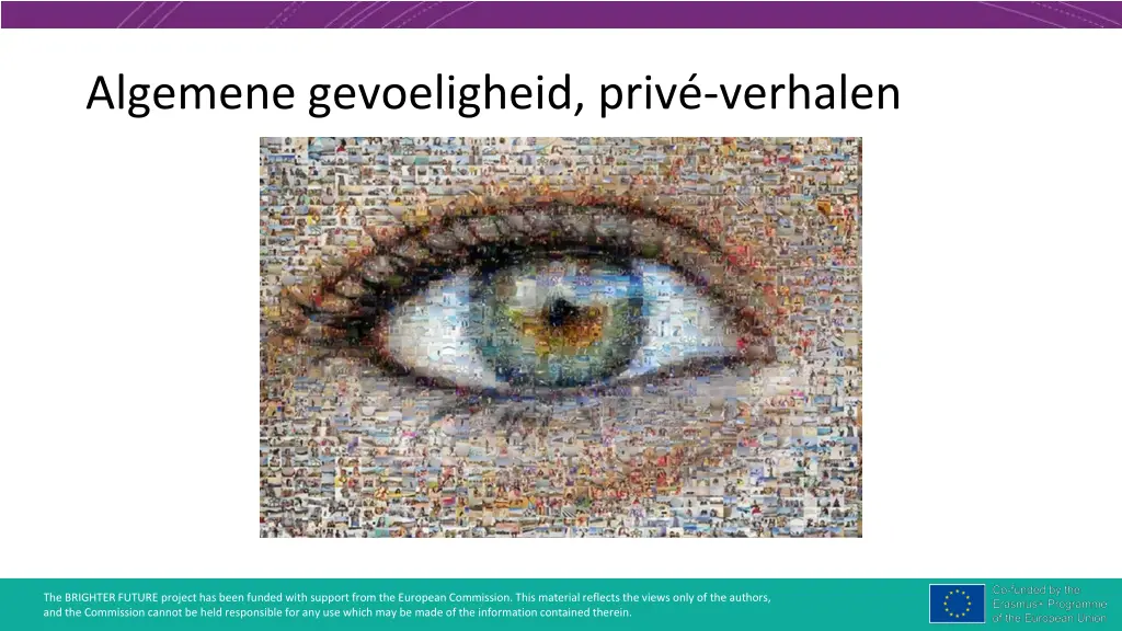 algemene gevoeligheid priv verhalen