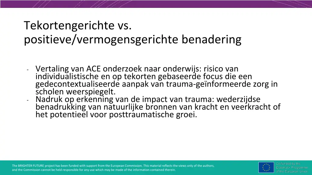 tekortengerichte vs positieve vermogensgerichte