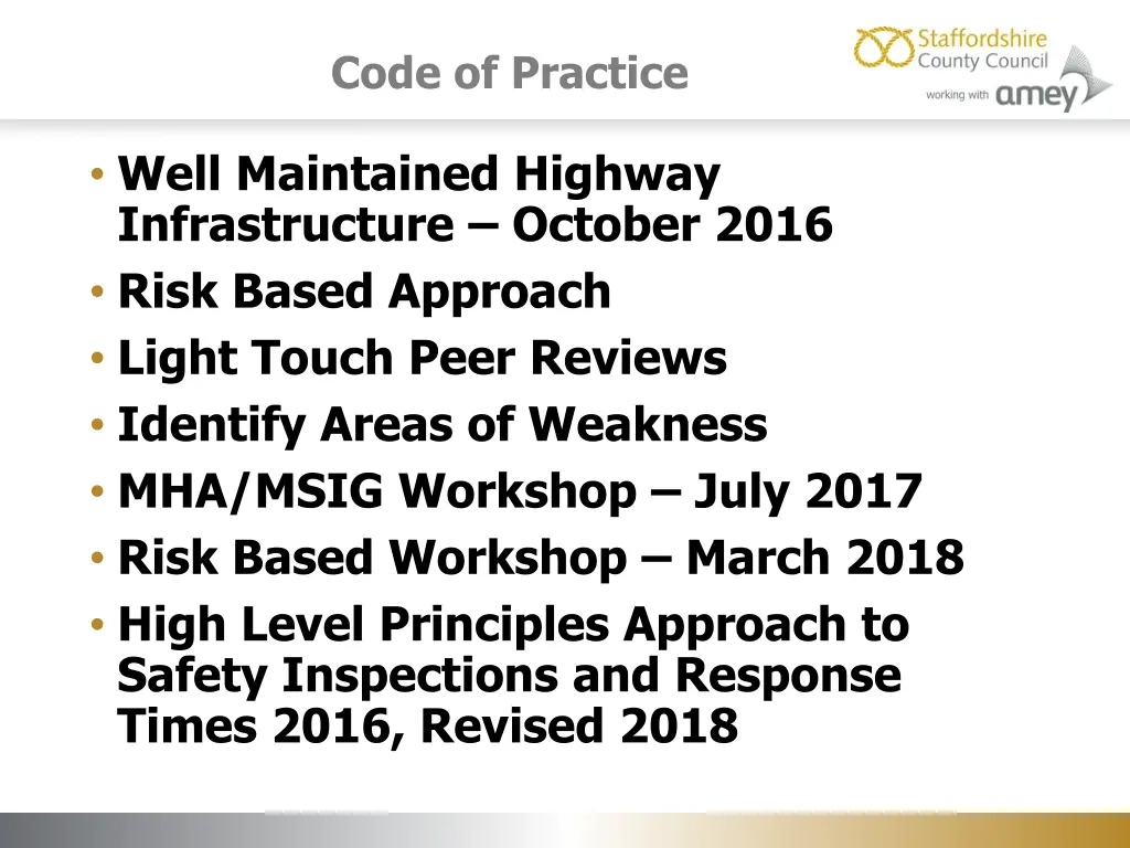 code of practice