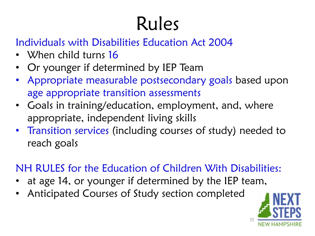 rules