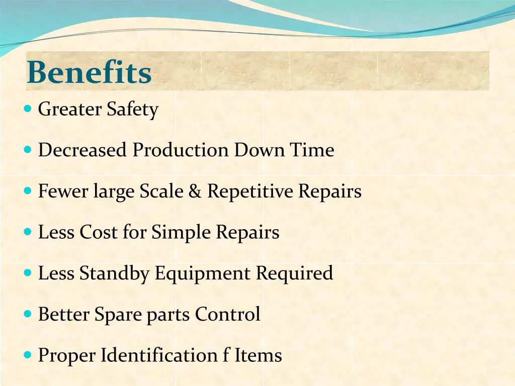 benefits greater safety