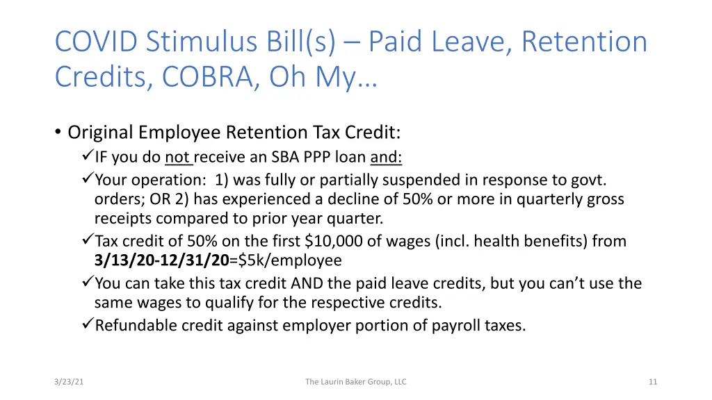 covid stimulus bill s paid leave retention 1