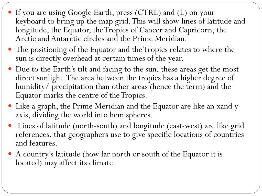 if you are using google earth press ctrl