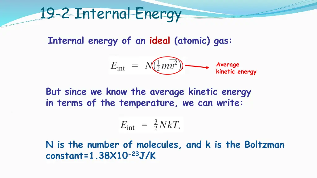 19 2 internal energy 1