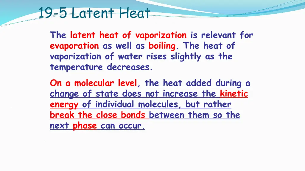 19 5 latent heat 3