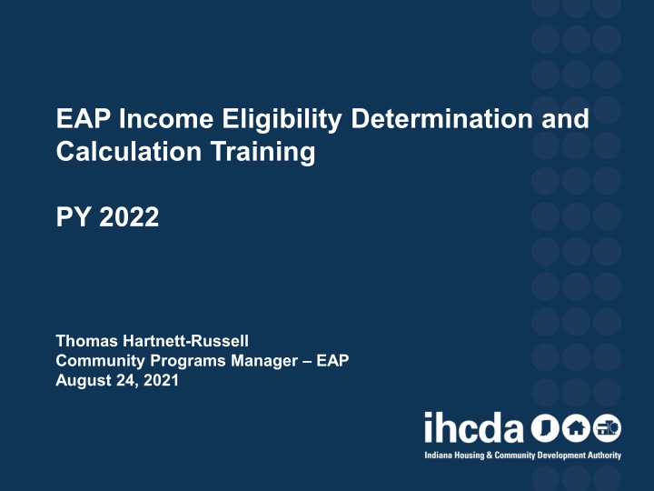 eap income eligibility determination
