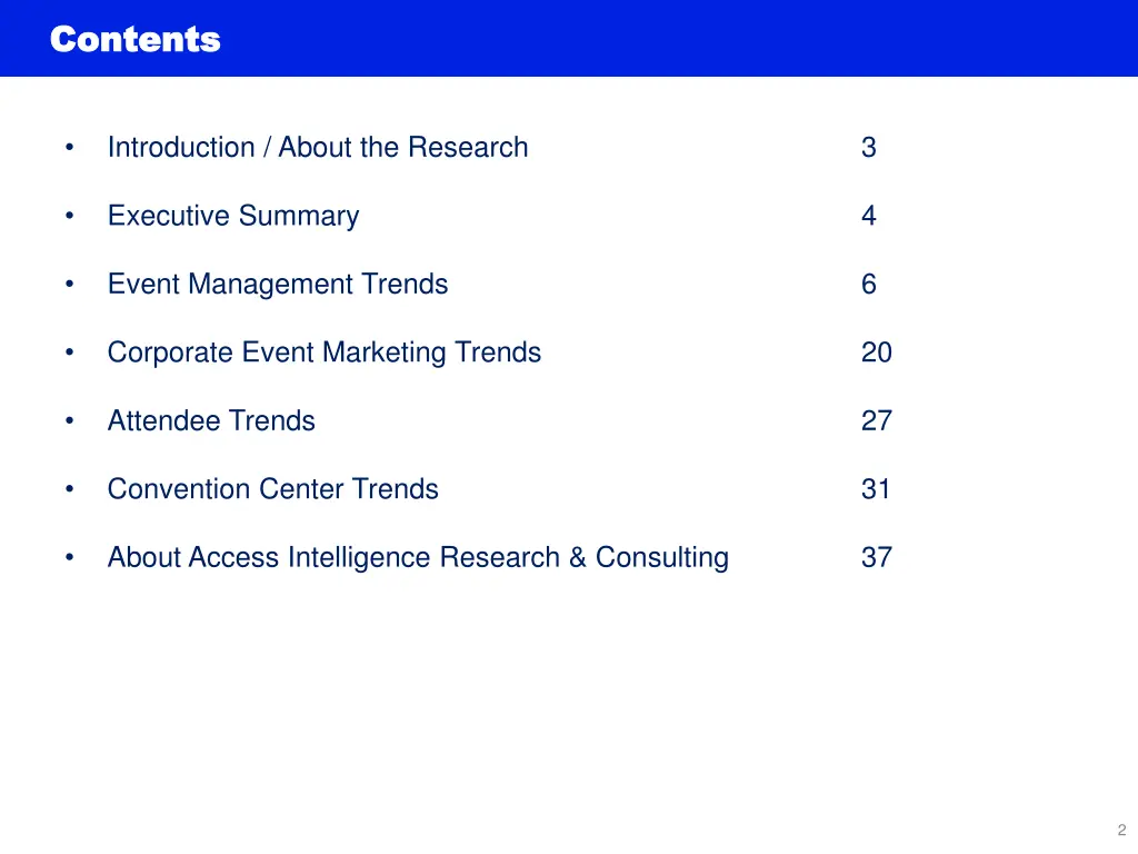 contents contents