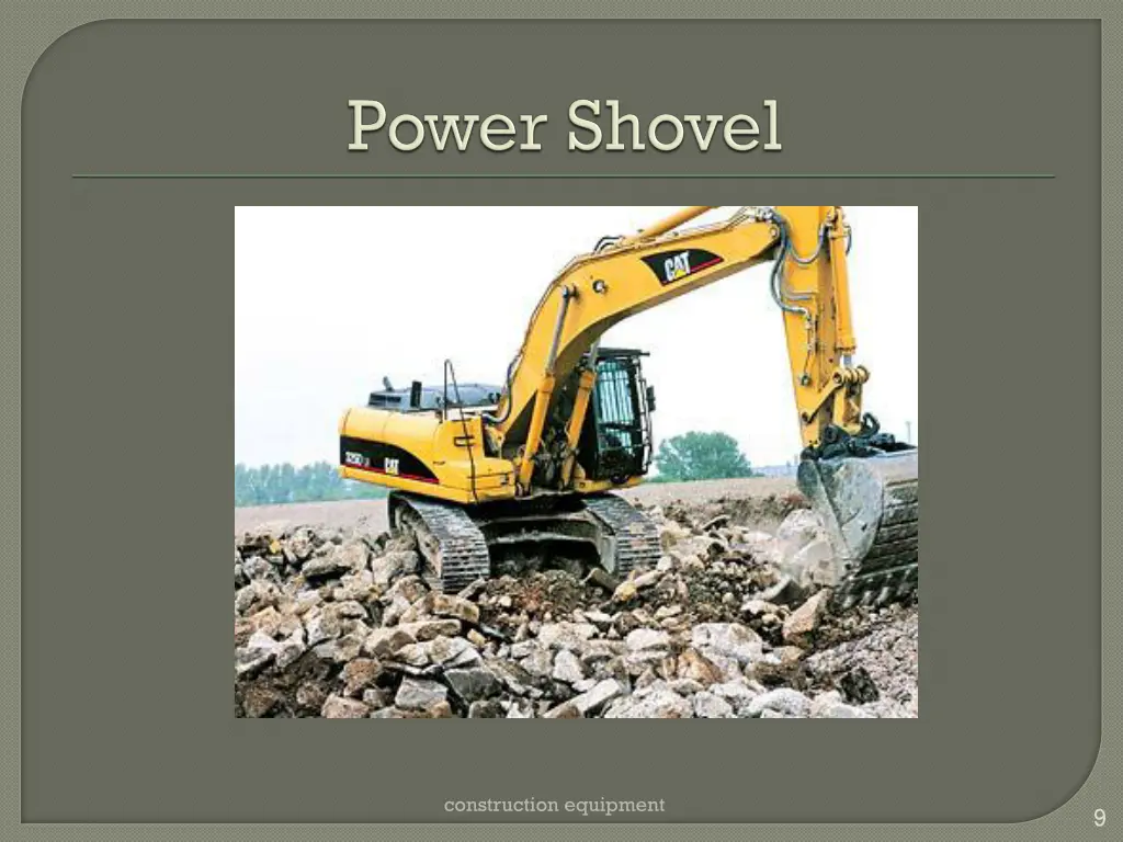 construction equipment