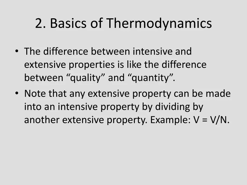 2 basics of thermodynamics