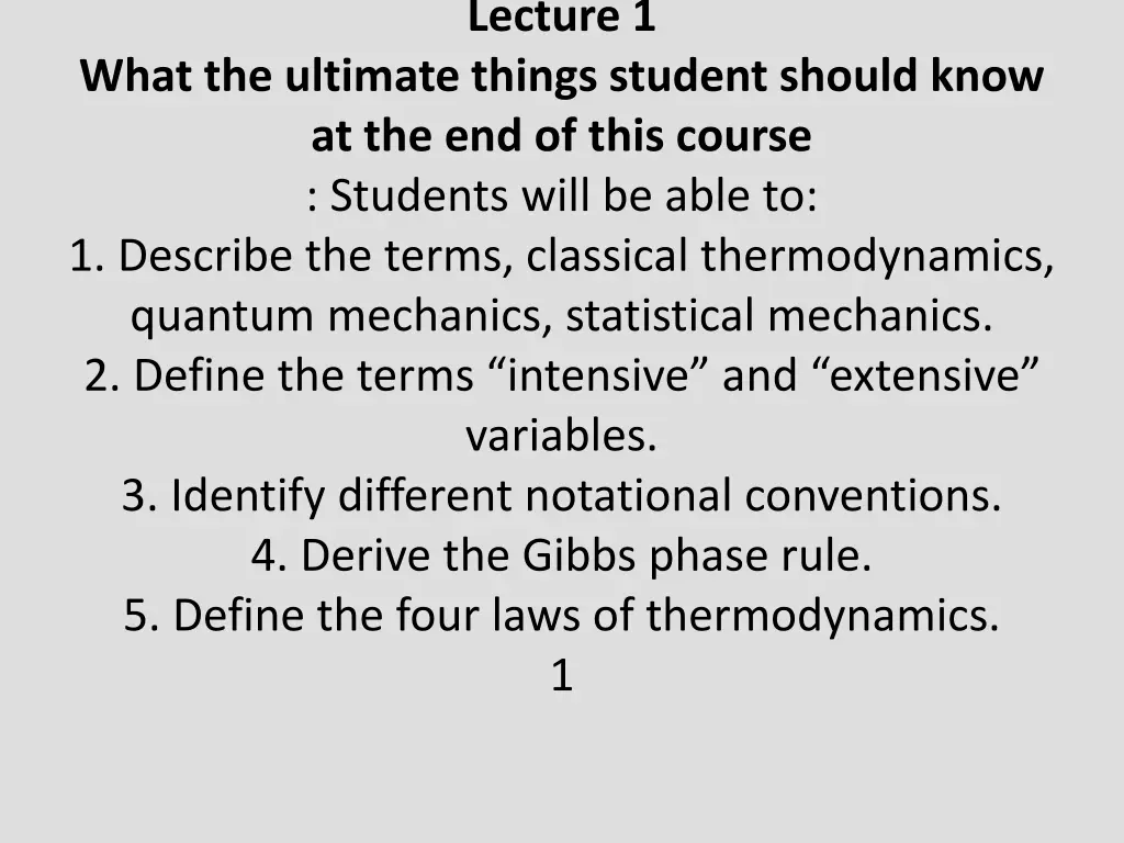 lecture 1