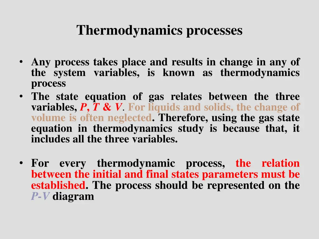 thermodynamics processes