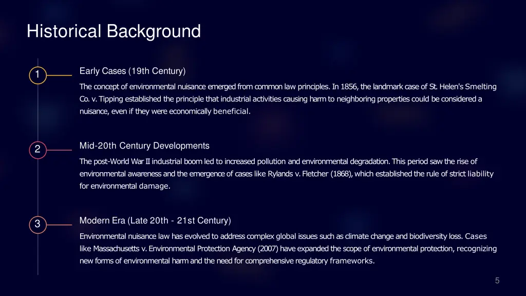 historical background