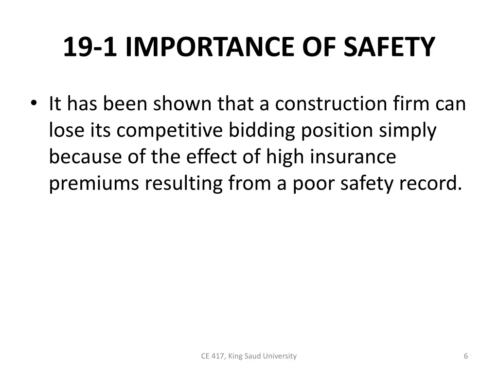 19 1 importance of safety 3
