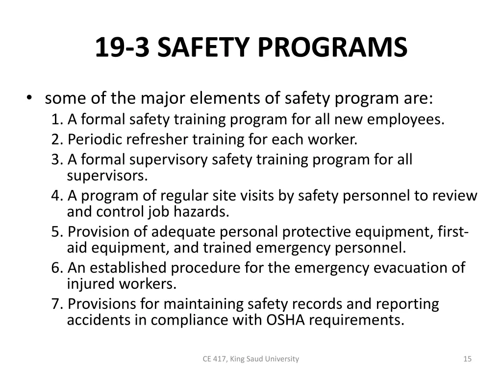 19 3 safety programs 2