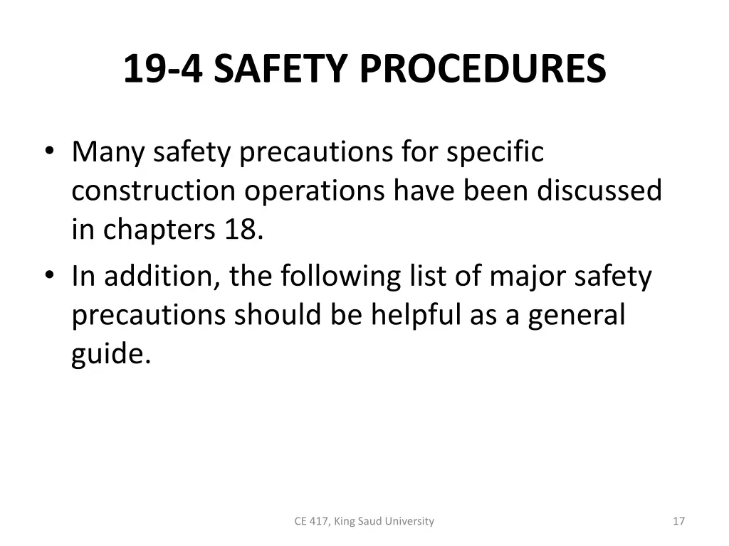 19 4 safety procedures 1