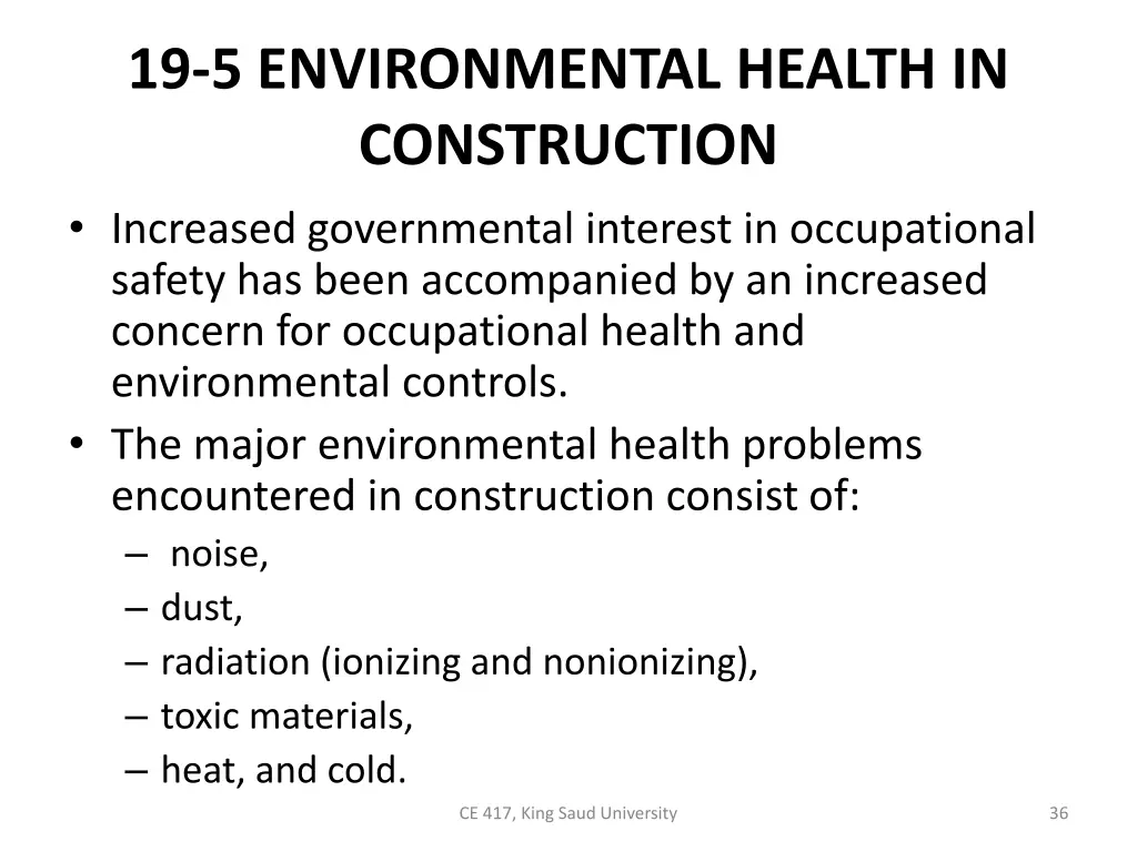 19 5 environmental health in construction
