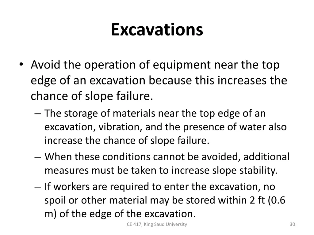 excavations 2