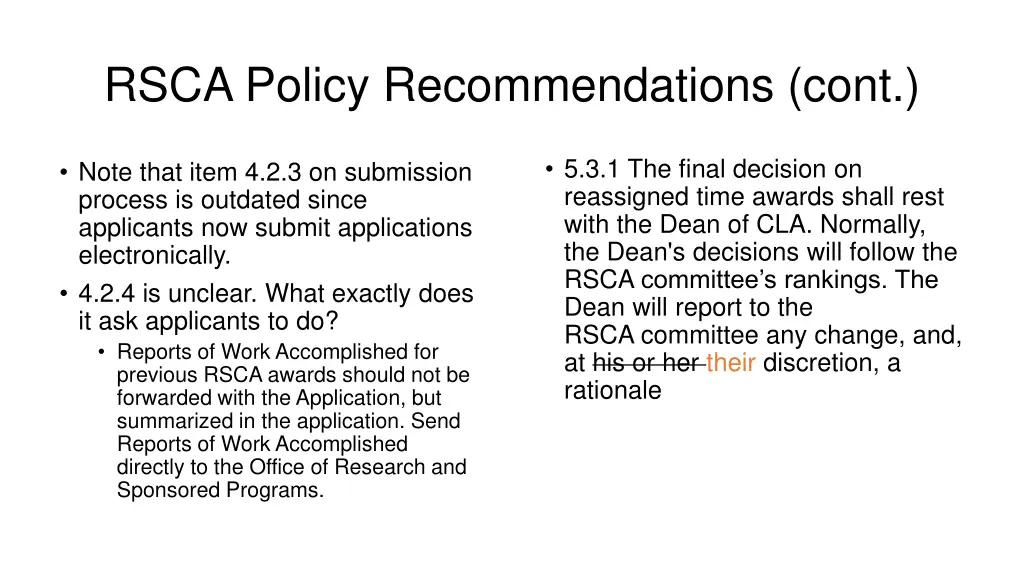 rsca policy recommendations cont 3