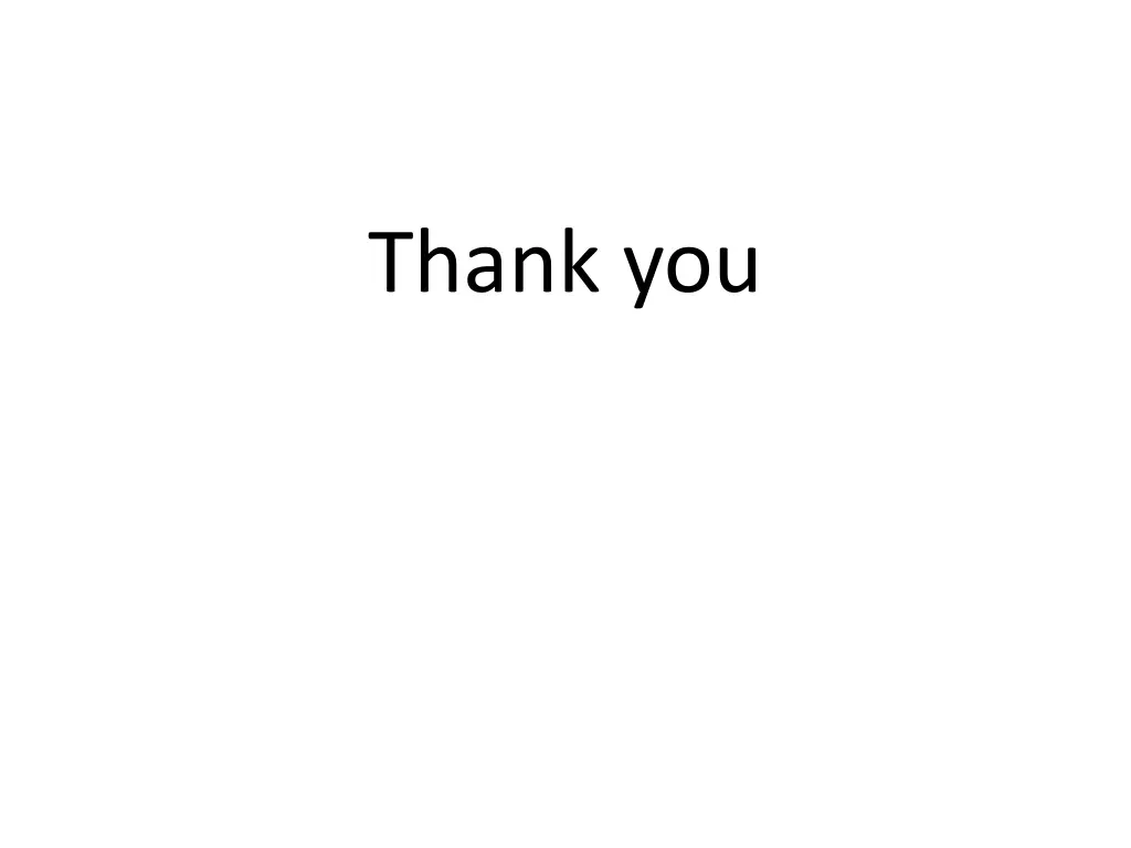 thank you