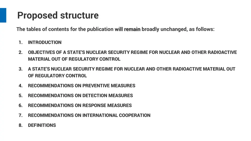 proposed structure