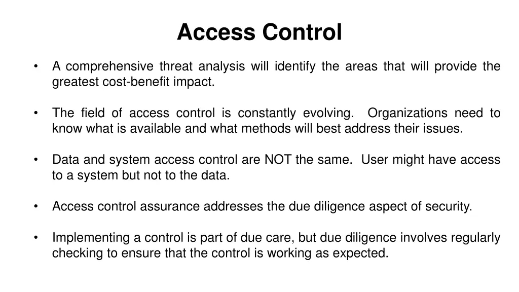 access control 3