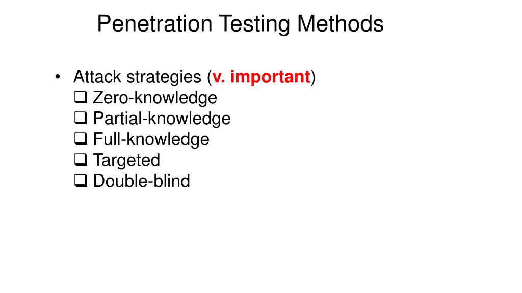 penetration testing methods 1